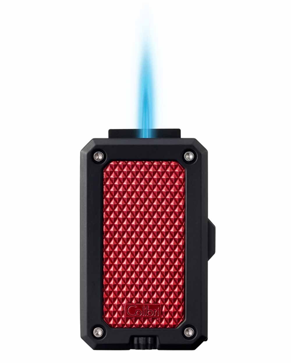 Colibri LI360T2 Rally Single Jet Flame Cigar Lighter Chrome Black Warranty