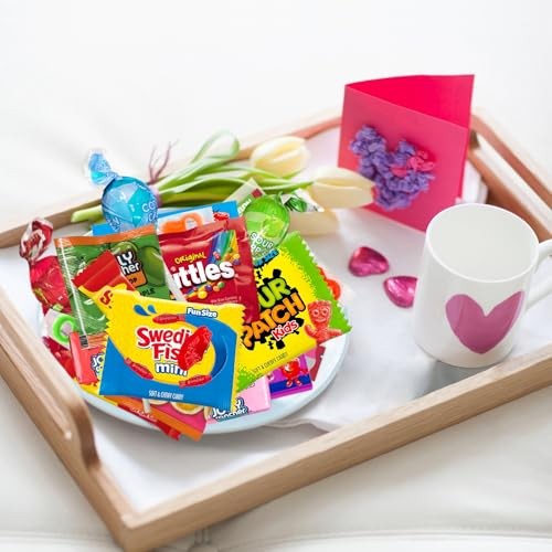 Bulk Candy Variety Pack 5 LB, Individually Wrapped Assorted Chewy & Hard 5LBS