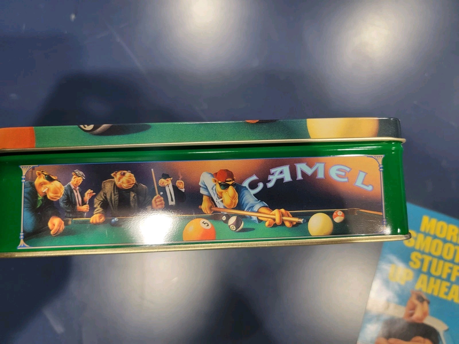Joe Camel Match book Tin with unopened 50 pack matches Not Opened Ship Fast