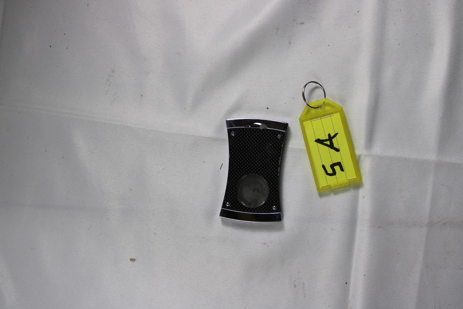 Colibri S Cut Cigar Cutter Carbon Fiber Pattern Stainless Steel pocket size