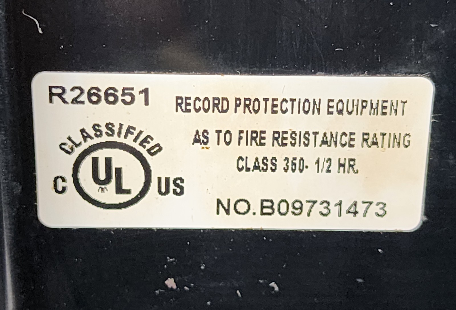 Ultra Seal Fire King Cigar Humidor H102 Fire And Waterproof Rated Secure Locking