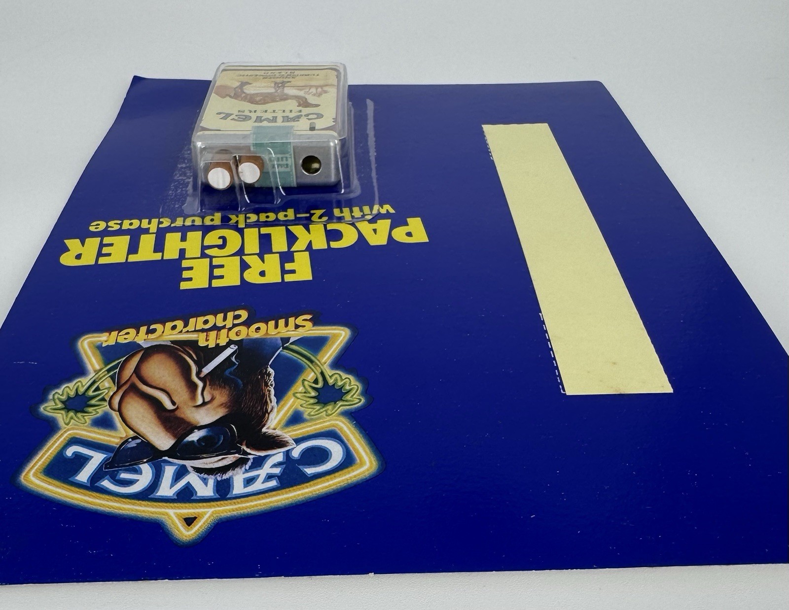 Camel Cigarette Lighter Vintage Promotional 1990 New Sealed Collector Item