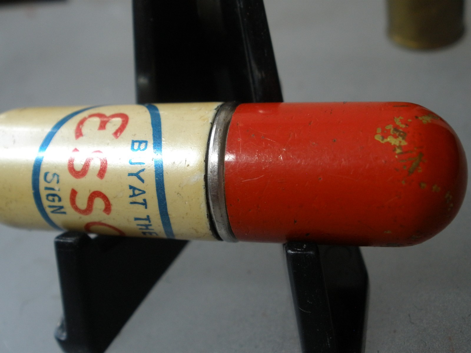 VINTAGE STRIKALITE PARK WESTON TUBE LIGHTERS ESSO GASOLINE FEDERAL TIRES 1930S