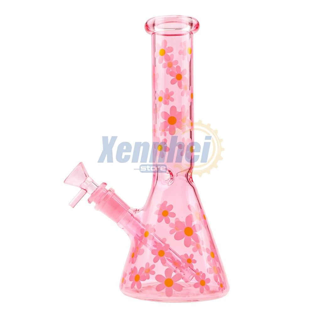 10″ Heavy Duty Glass Beaker Bong Water Smoking Tobacco Pipe 14MM Bowl