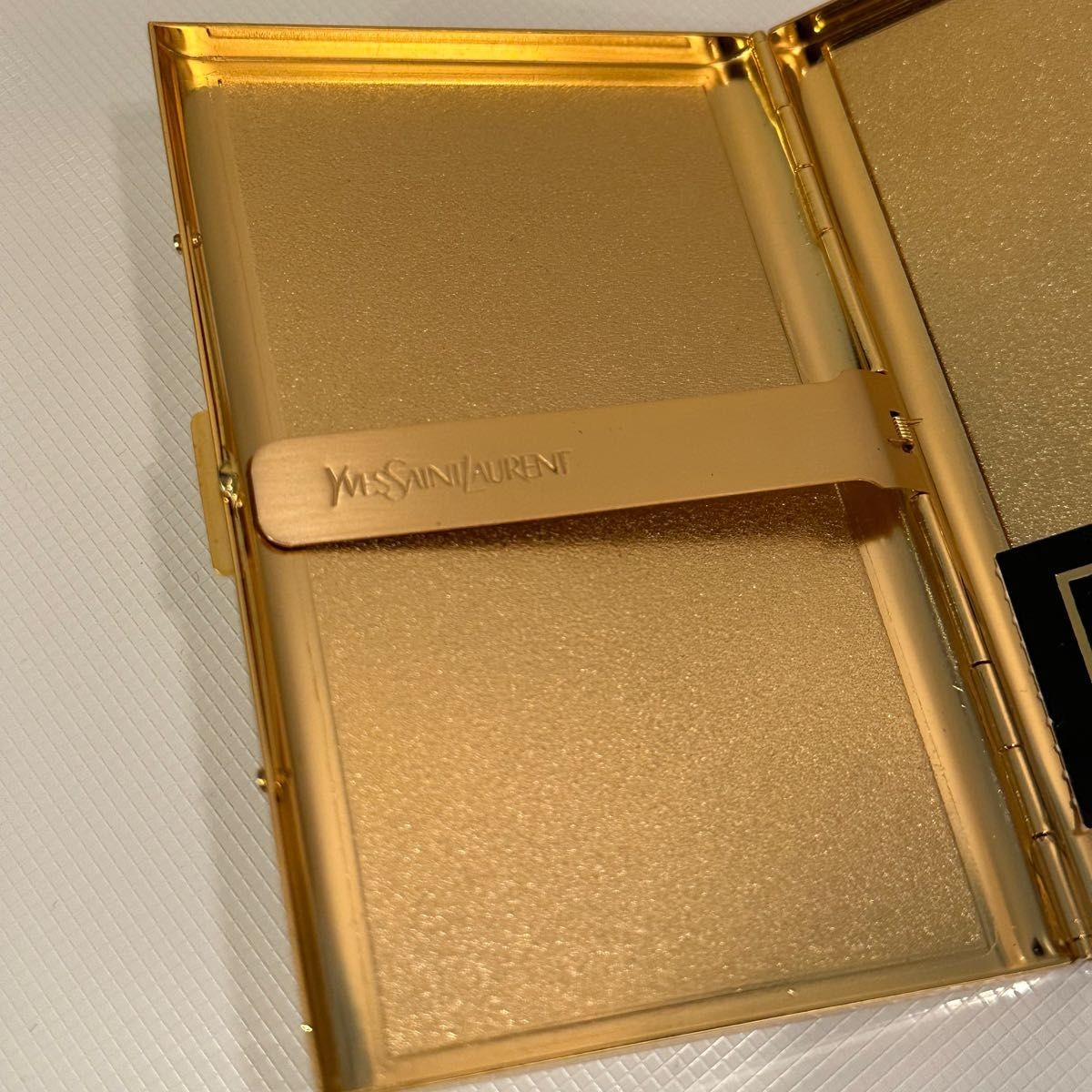 Yves Saint Laurent Vintage Card Holder Cigarette Case H7cm W10cm Used