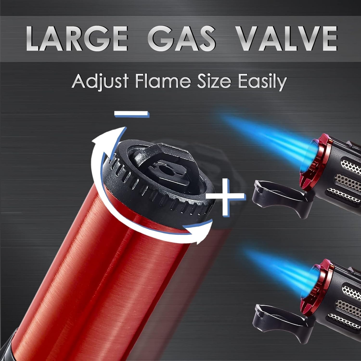 4 Pack Torch Lighter Triple 3 Jet Flame Refillable Butane Lighters Windproof …
