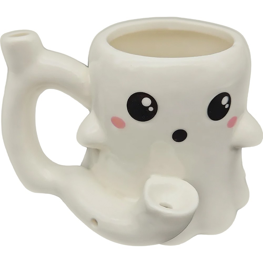 Ghost Ceramic Pipe Mug