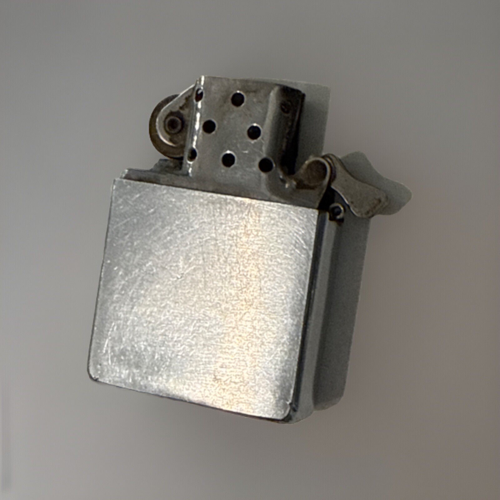 Vtg Zippo Lighter 16 Hole Bottom Only Pat 2517191 Parts Repair No Top