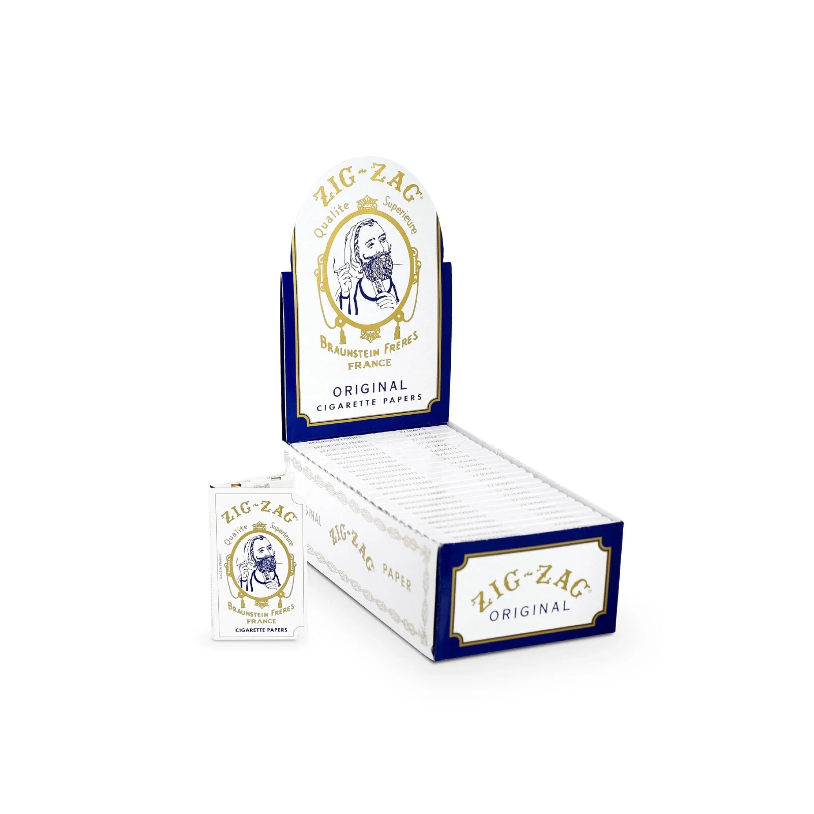 ✨ZIG ZAG ORIGINAL WHITE ROLLING PAPERS ✨6 BOOKLETS👀