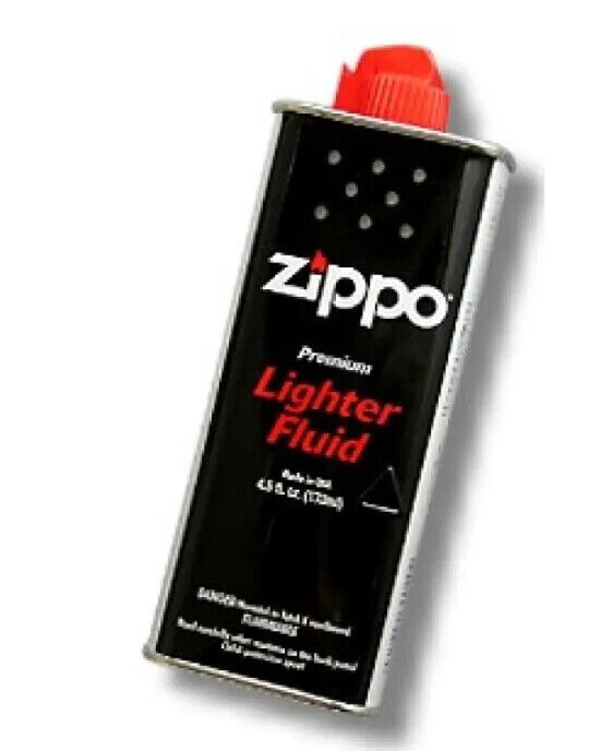 Genuine Original Zippo Premium Lighter Fuel Fluid Refill or 1 Wick or 6 Flints
