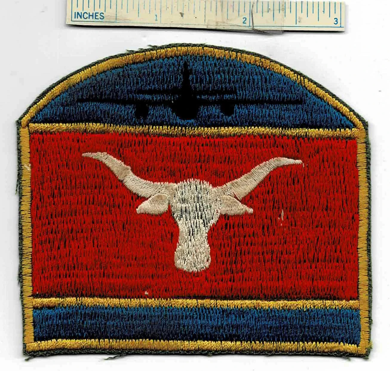 TEXAS LONGHORNS University College Shoulder Patch US Military