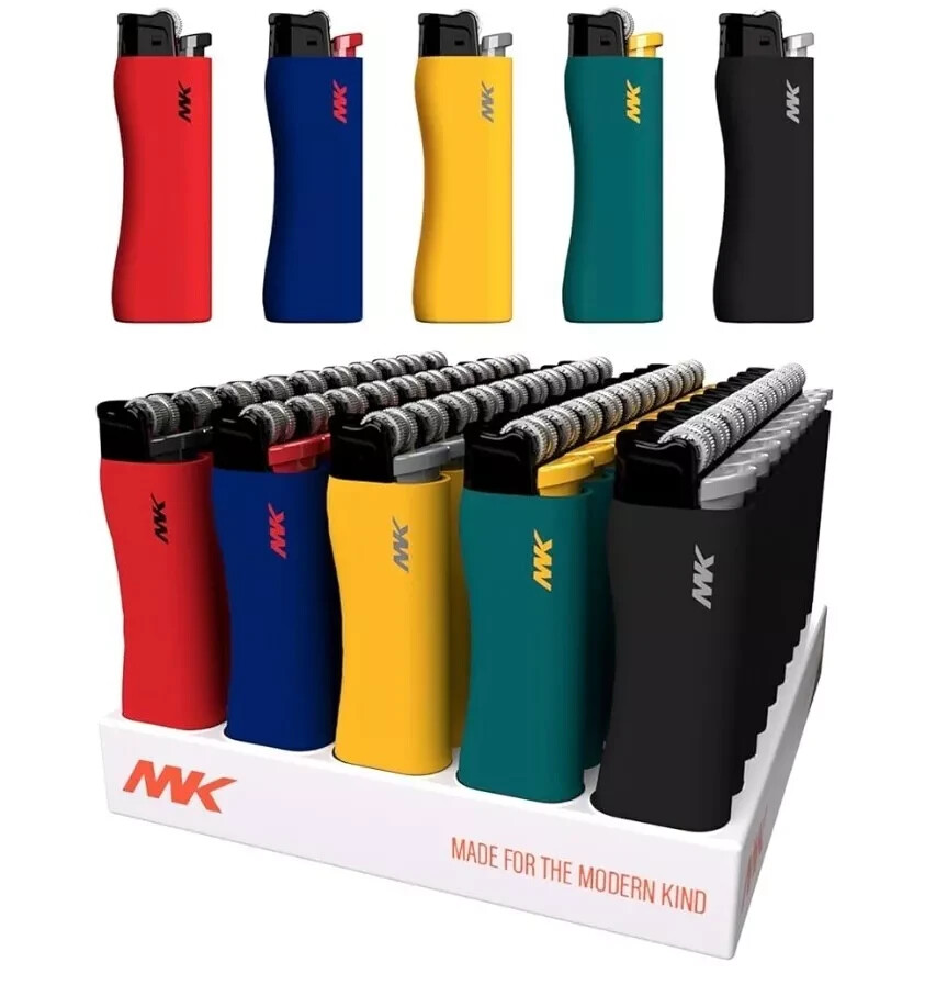 PACK OF 50 MK GRIP-PRO HUE POCKET LIGHTERS (08105)