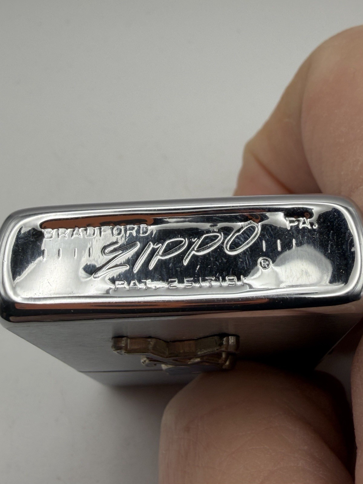 Vintage 1967 Houston Water Works Emblem Zippo Lighter W/ Casual Men’s Watch