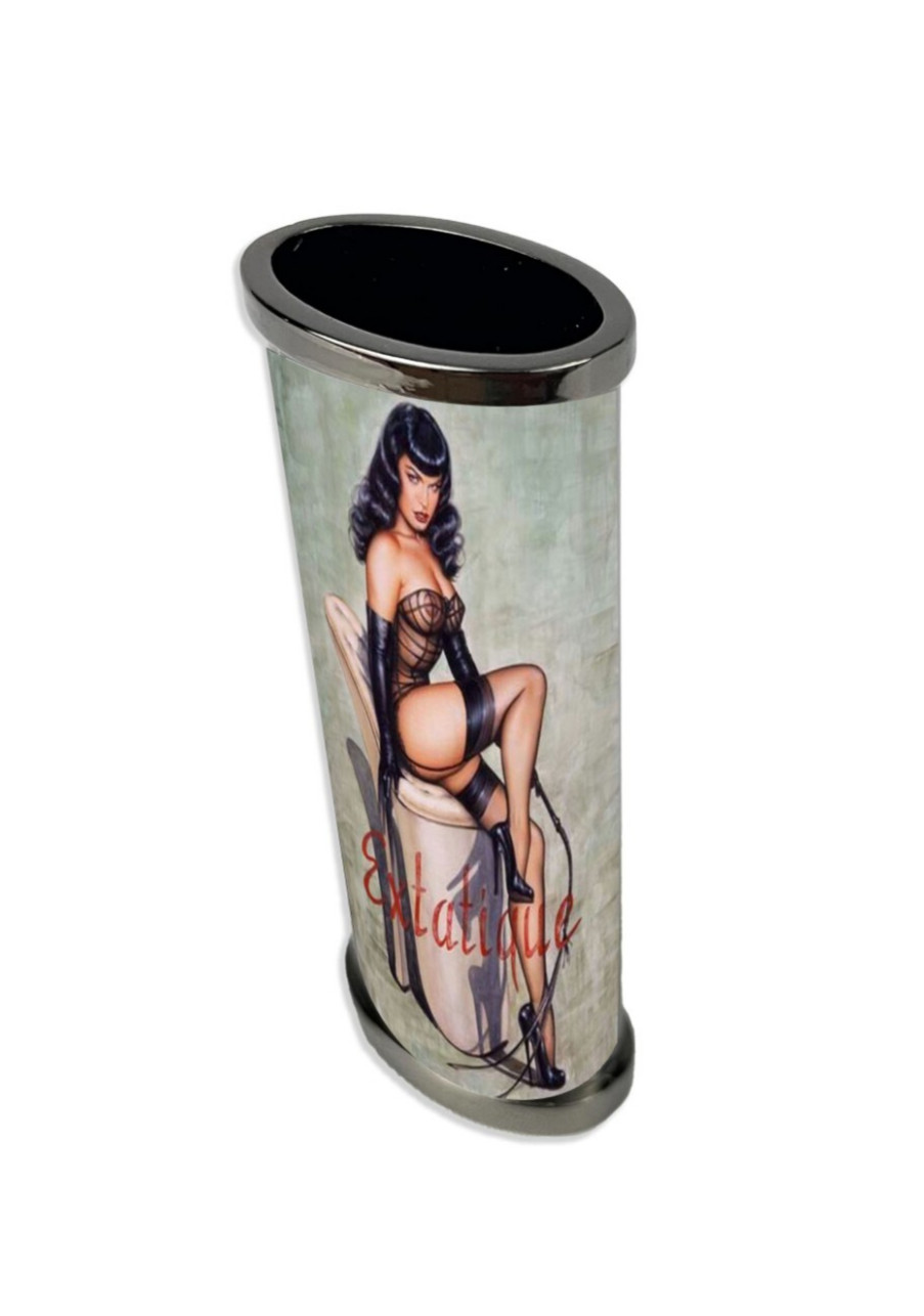 Bettie pinup Lighter sleeve beautiful artwork handmade