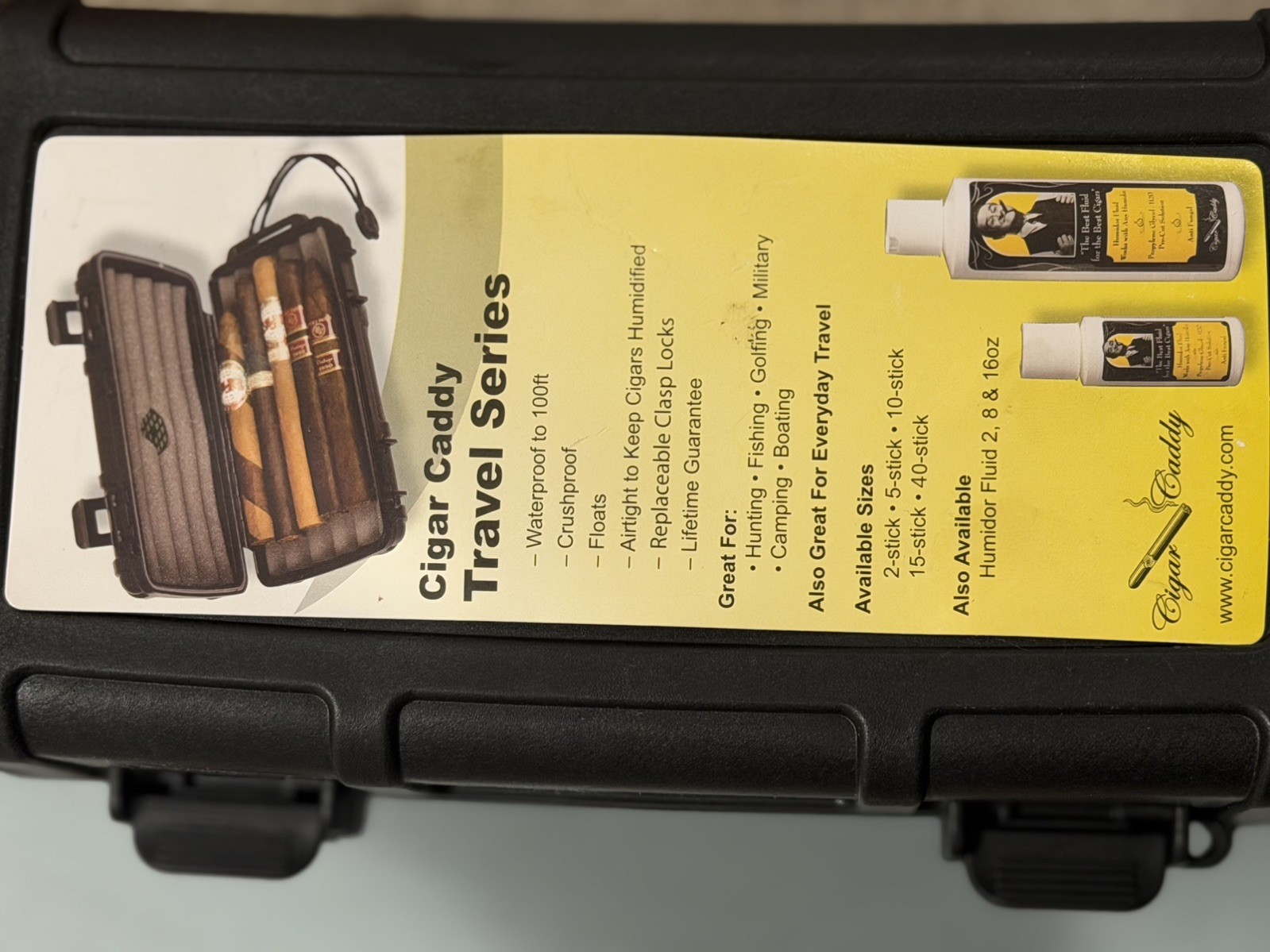Drew Estate #DE4L Cigar Travel Case “Freestyle Live” NEW