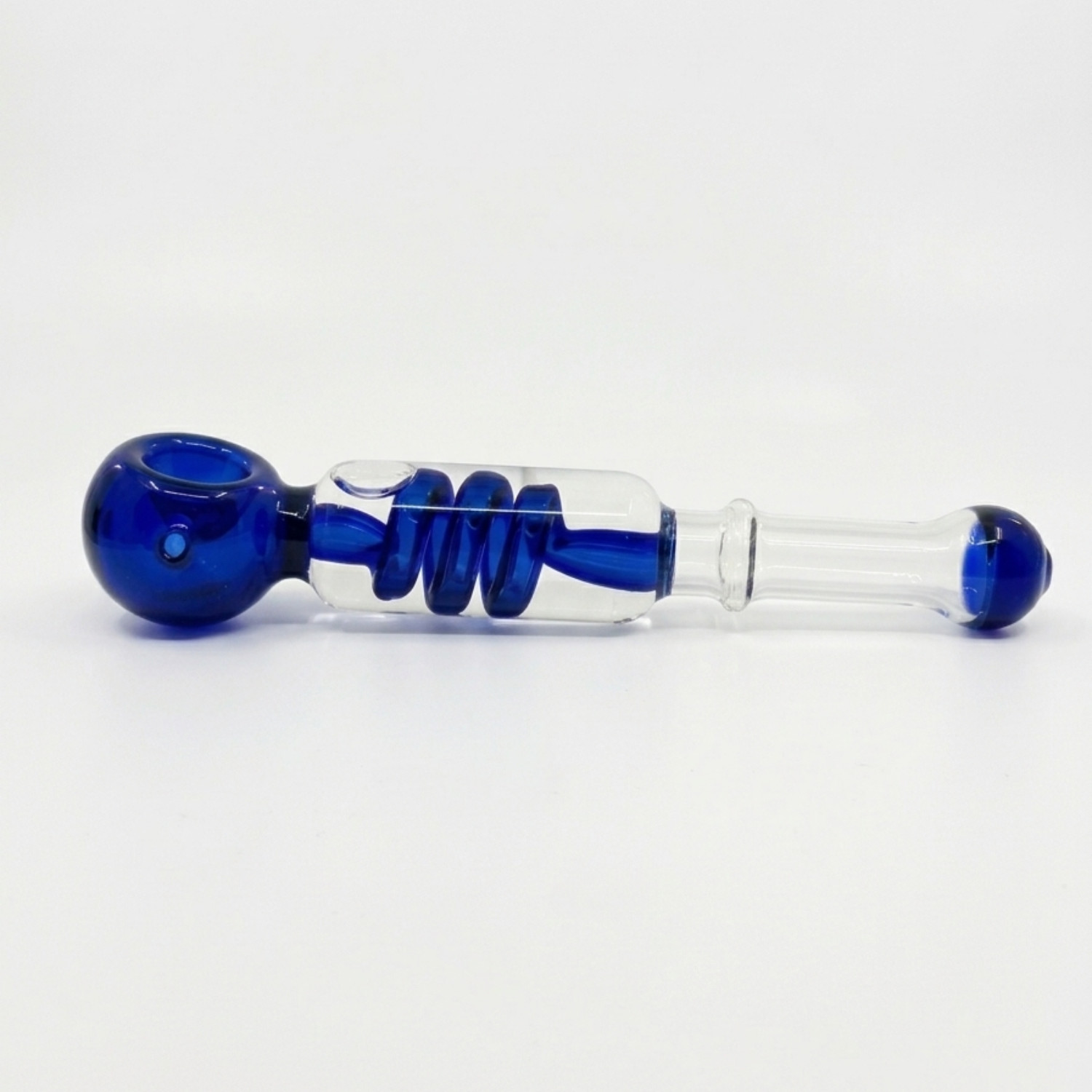 Freeze Pipe Glass 6.7″ Hand Pipe – Freezable Glycerin Cooling Glass Water Pipe