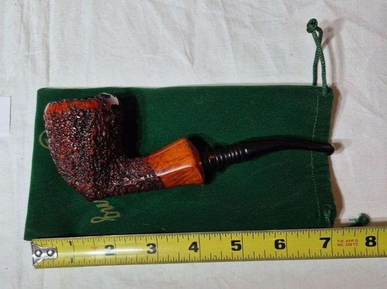 Nording Viking Freehand Estate Pipe & Sock Made In Denmark VERY GOOD Make Offer