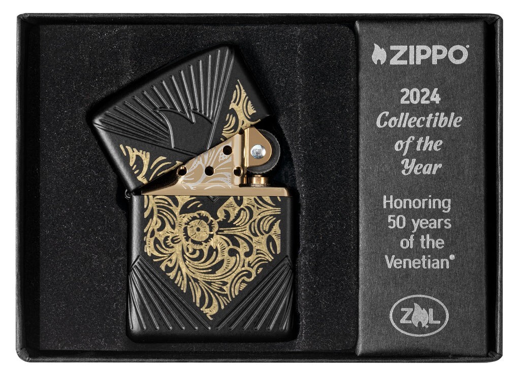 ZIPPO 2024 COLLECTIBLE OF THE YEAR ARMOR ZIPPO LIGHTER AMERICAS 3965/5000