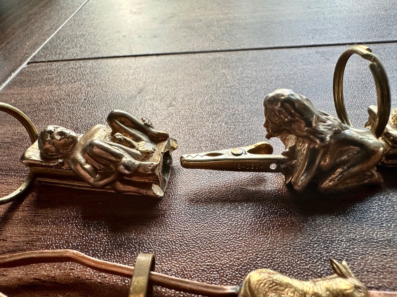 Vintage Roach Clip Lot Zig Zag Man Rolling Stones Naked Lovers Dolphin Skate