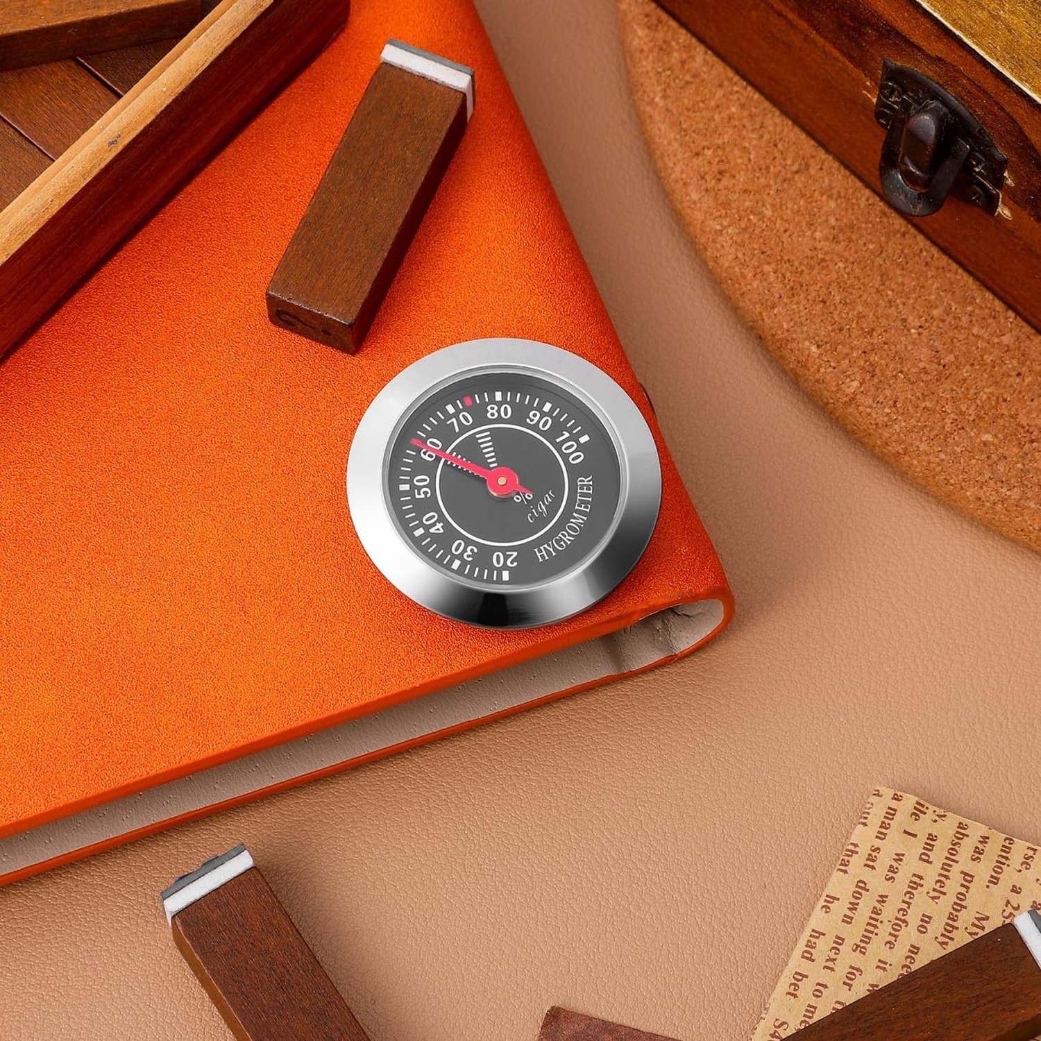Humidor Hygrometer for Analog Hygrometer Humidor Accessory Humidity Gauge All…
