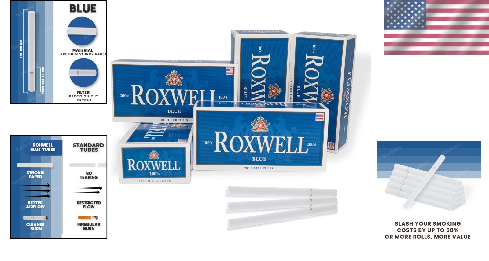 Quality Natural Cigarette Tubes – Made in USA