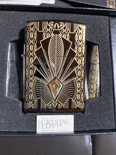Zippo Limited Edition Lighter 2021 COTY Art Deco 49500 New In Box
