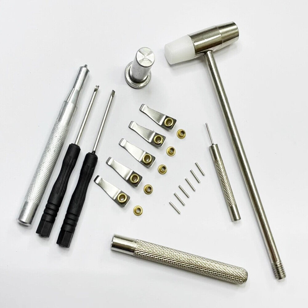 Full set for fixing sheet springs, Hinge pins repairs For Zippo lighters