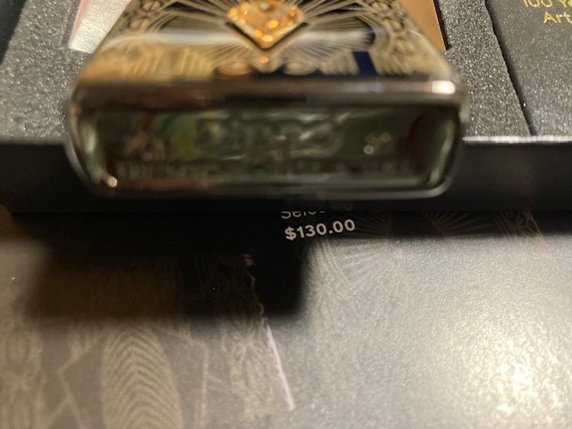 Zippo Limited Edition Lighter 2021 COTY Art Deco 49500 New In Box