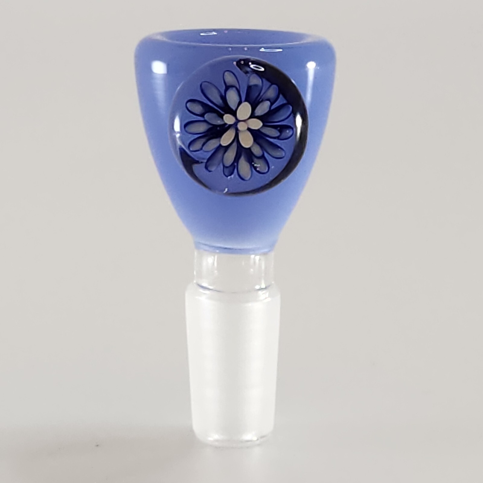 14mm Cool Unique SKYBLUE Flowered Replacement Hookah Slider Bowl Head Piece
