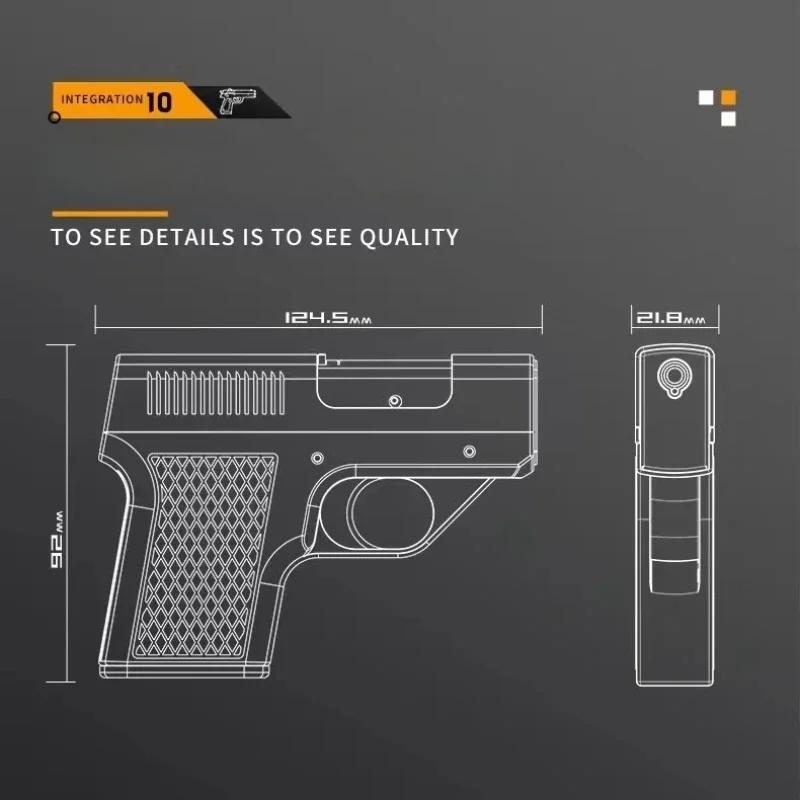 Lighter Cigarette Case Jet Torch Flame Pistol Gun Cigar Butane Turbo Windproof