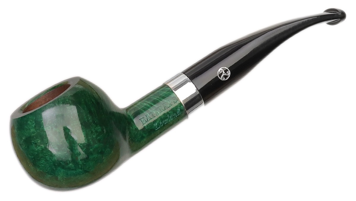 Rattray’s Lowland Green Smooth Prince (46) 9mm Filter Pipe – New