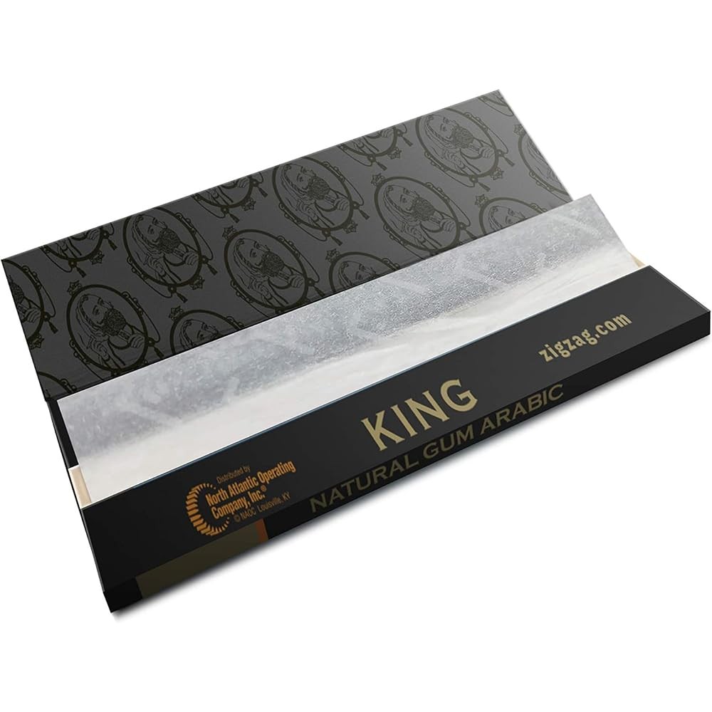 King Size Rolling Papers – Original Premium, Slow Even Burn, Consistent Seal …
