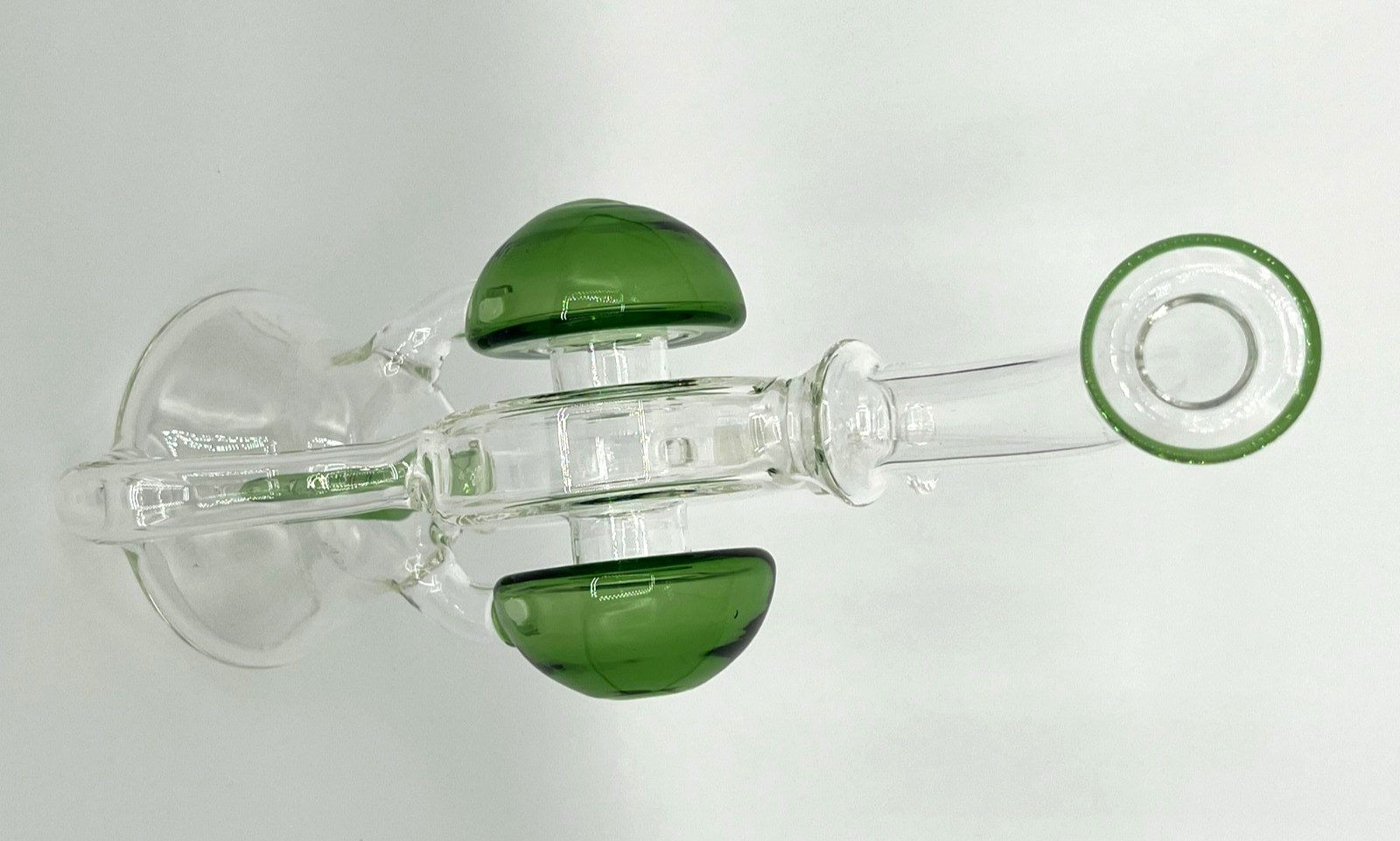 11″ RECYCLER PERC WATER HEAVY GLASS PIPE BONG – 2 FREE GIFTS – SMOKING HOOKAH