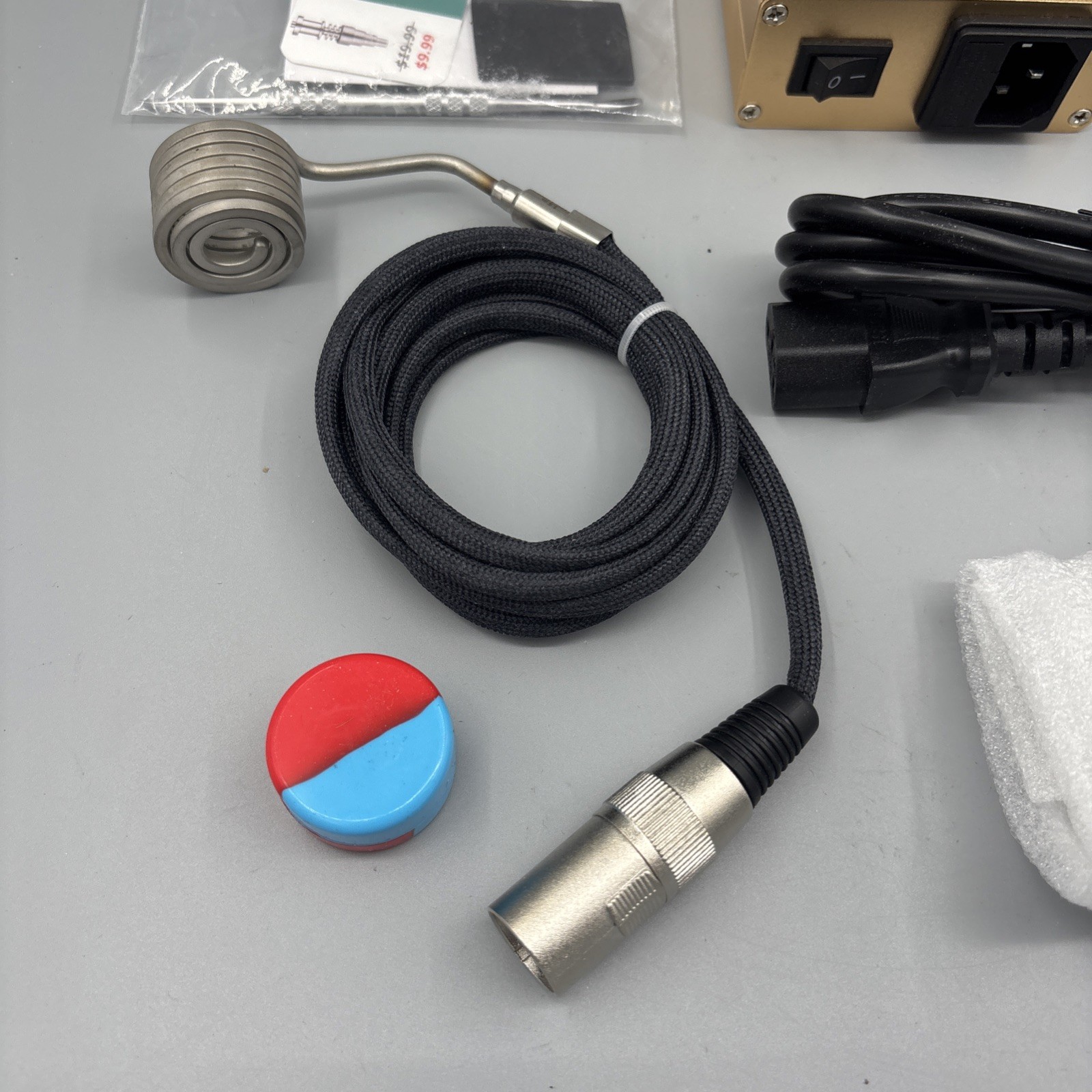Enail Kit 135W Ame 120 25mm Coiled Heater New – Doesn’t Turn On
