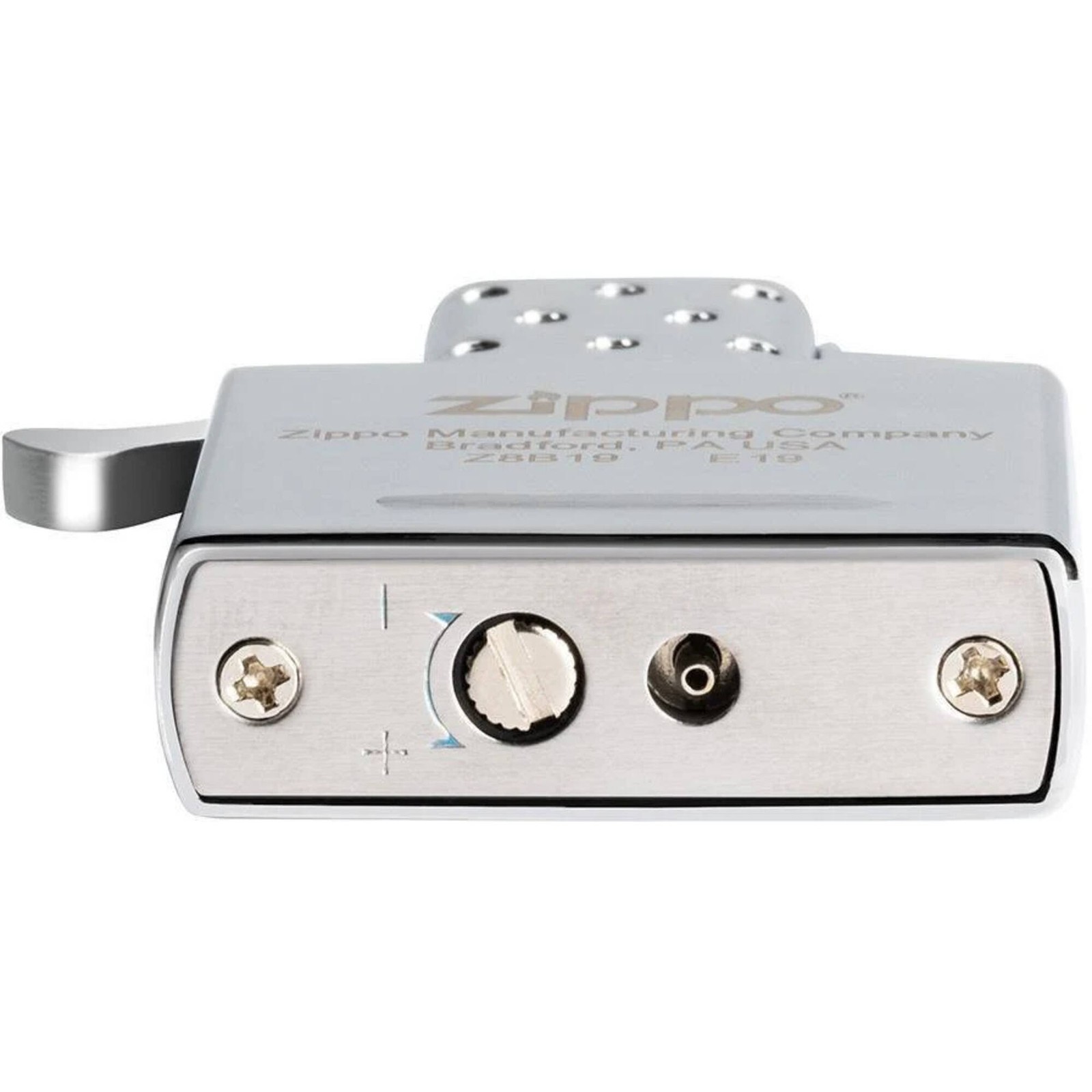 Zippo Windproof Pocket Lighter Insert Single Torch Butane Silver Finish 65850