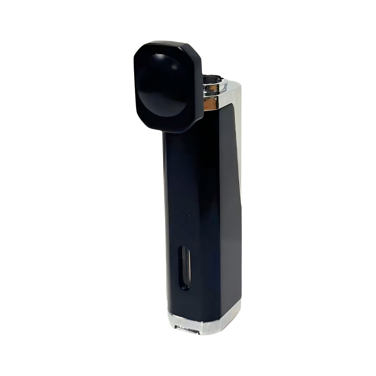 Triple Jet Torch Lighter w/ Cigar Cutter Refillable Butane Windproof Metal