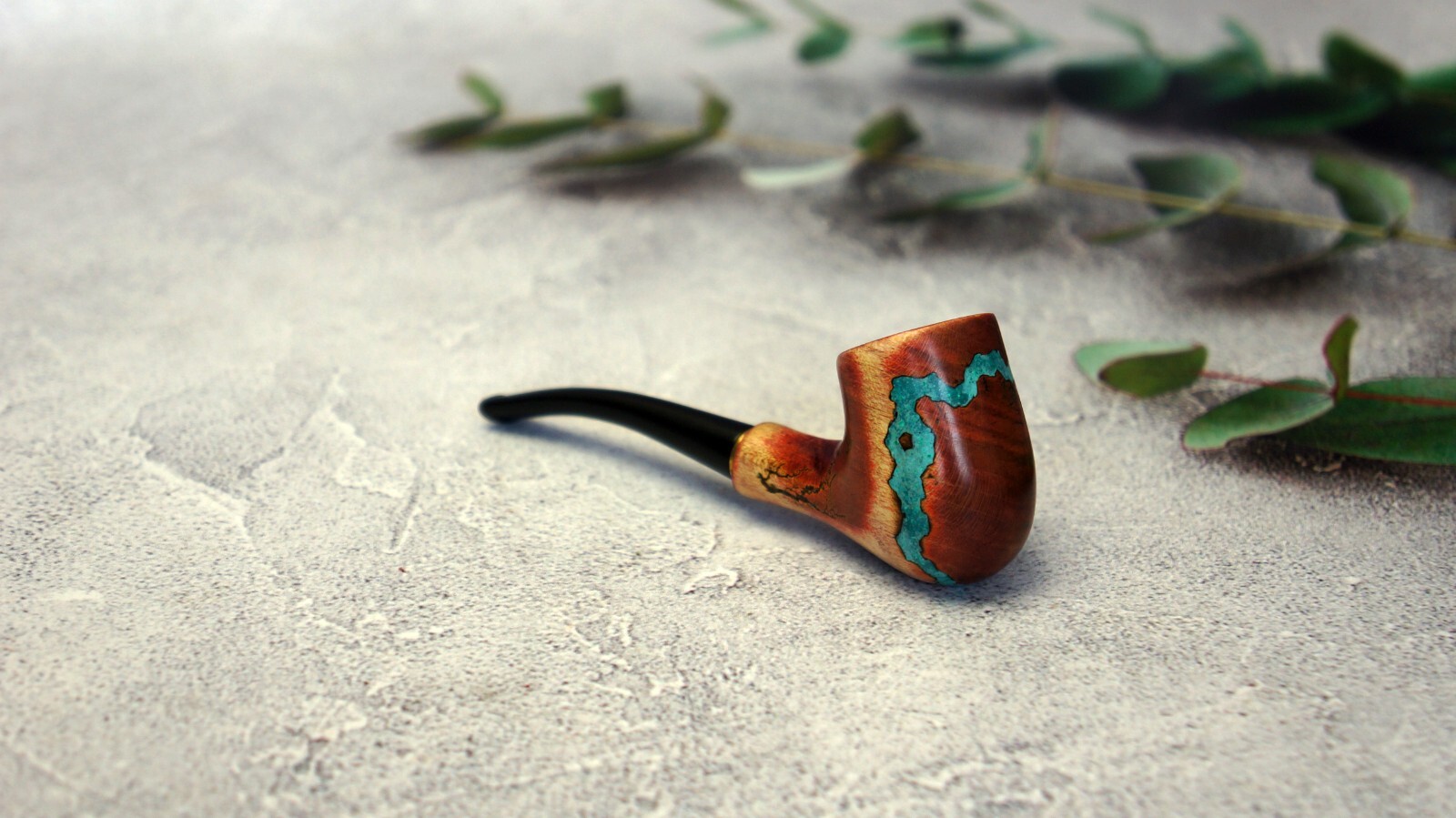 New mini 4″ tobacco smoking pipe, handcrafted pear wood pocket pipe