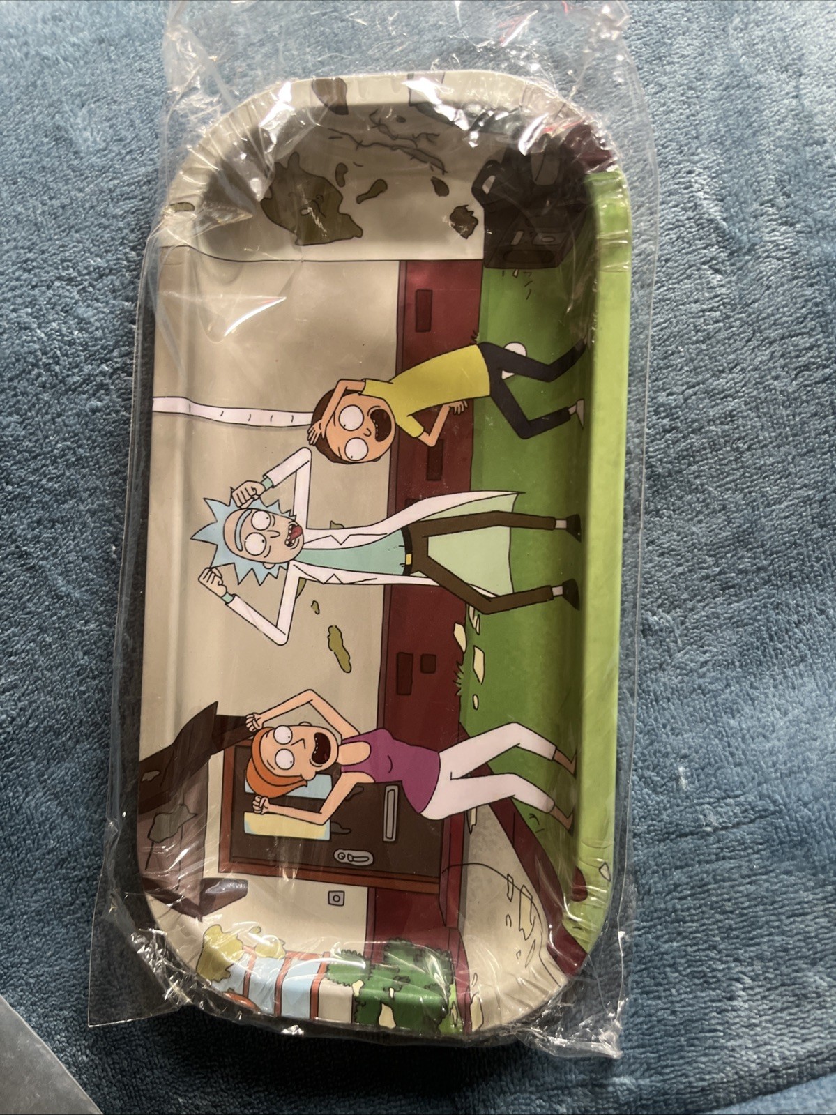 Rick & Morty Tray 4”x8”