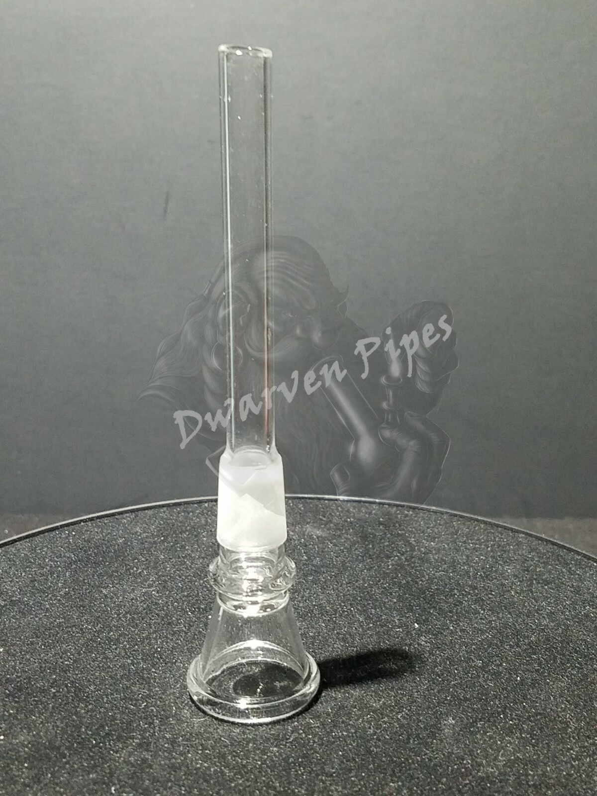 2 Pack: Glass Downstem With Bowl 14MM Male For Glass Water Pipe Replacement