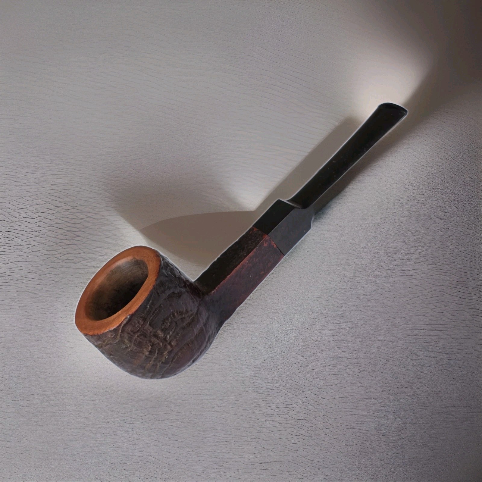 Vintage SMOKER’S DEN BRUMMEL 9488 Tobacco Smoking Pipe Foursquare Shape