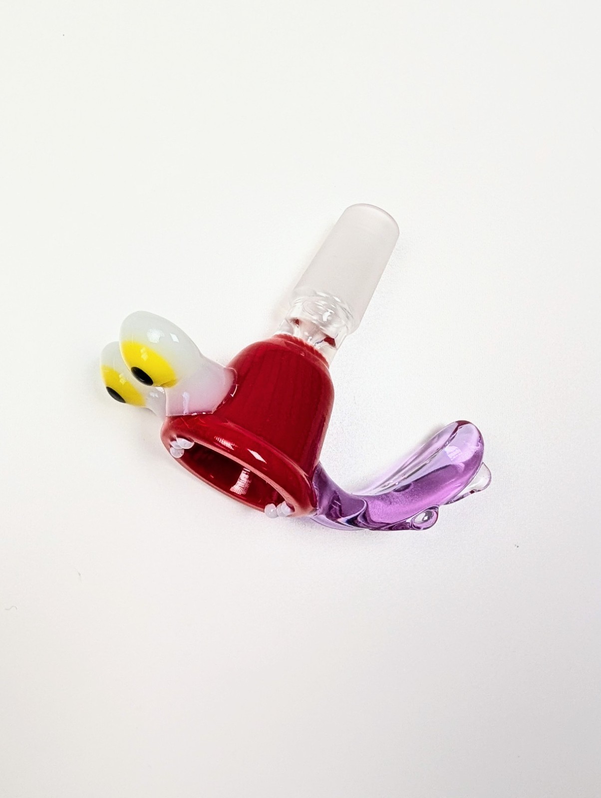 14mm Cherry Cosmic Goop Premium Quality Glass Bowl Slide Bong Water Pipe Hookah