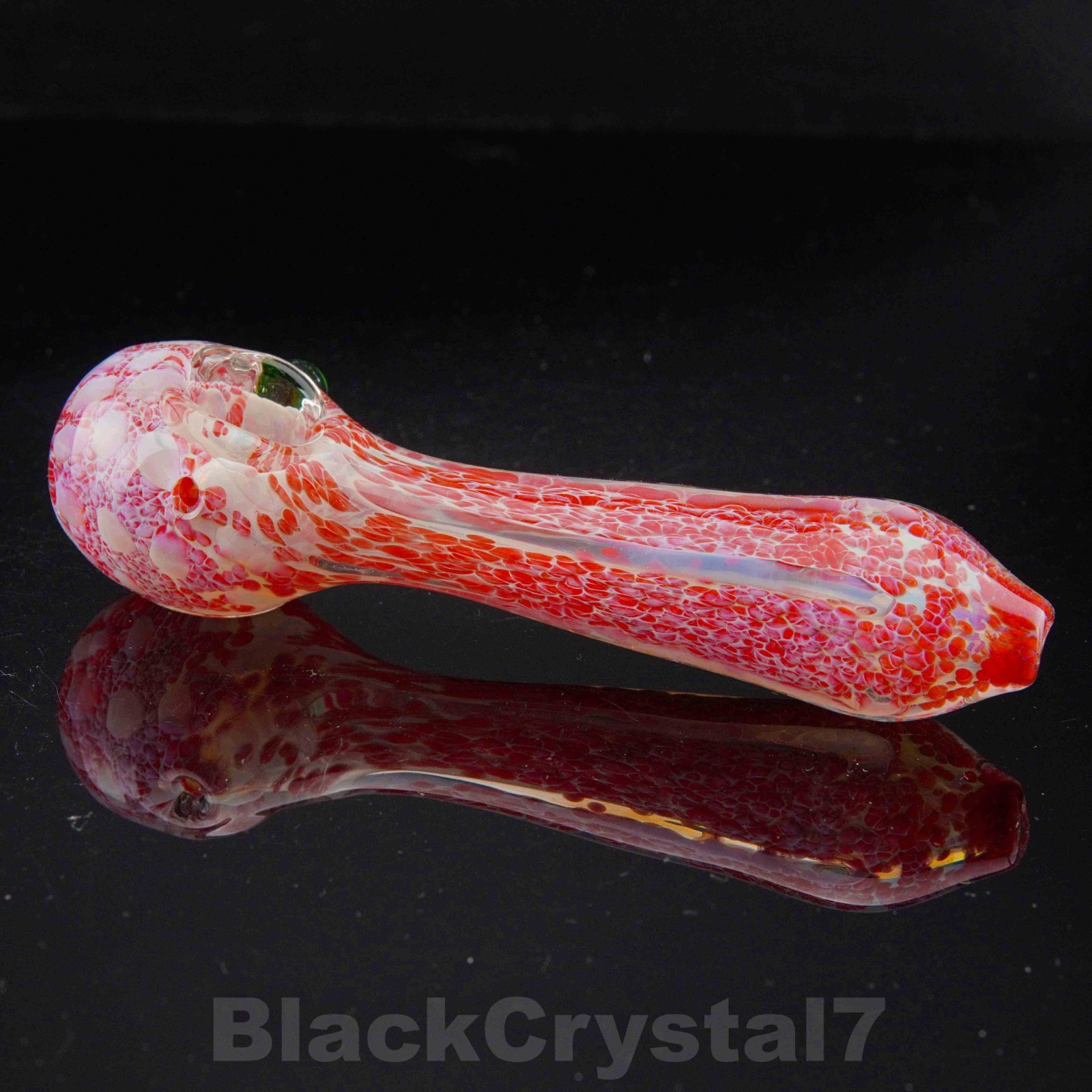 5 inch Handmade Random Spiral Wide Handle Bowl Tobacco Smoking Bowl Glass Pipes