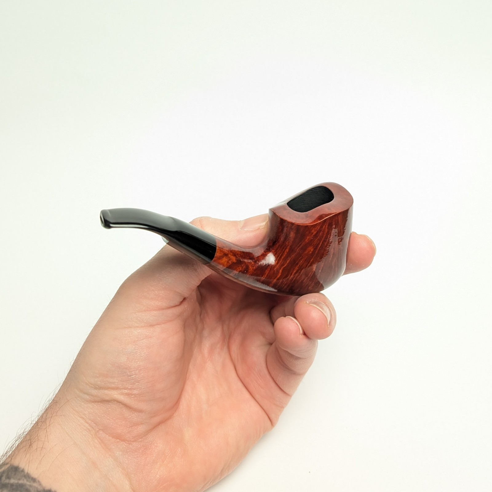 Mr. Brog No. 80 Estate Briar Wood Pipe – Open Box, Lightly Used, Handcrafted