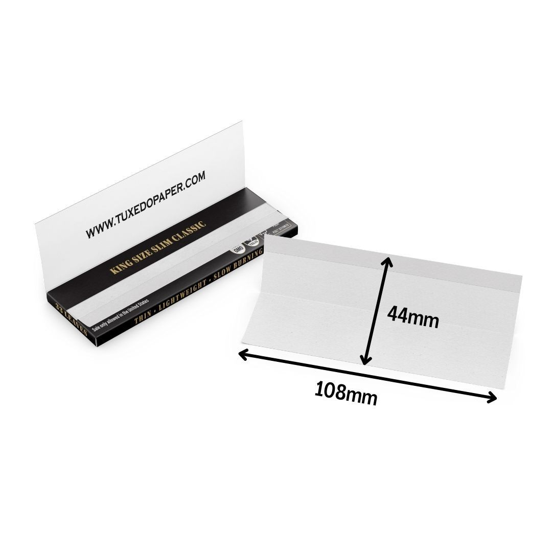 TUXEDO CLASSIC KING SIZE ROLLING PAPER 33LEAVES / 9 BOOKS