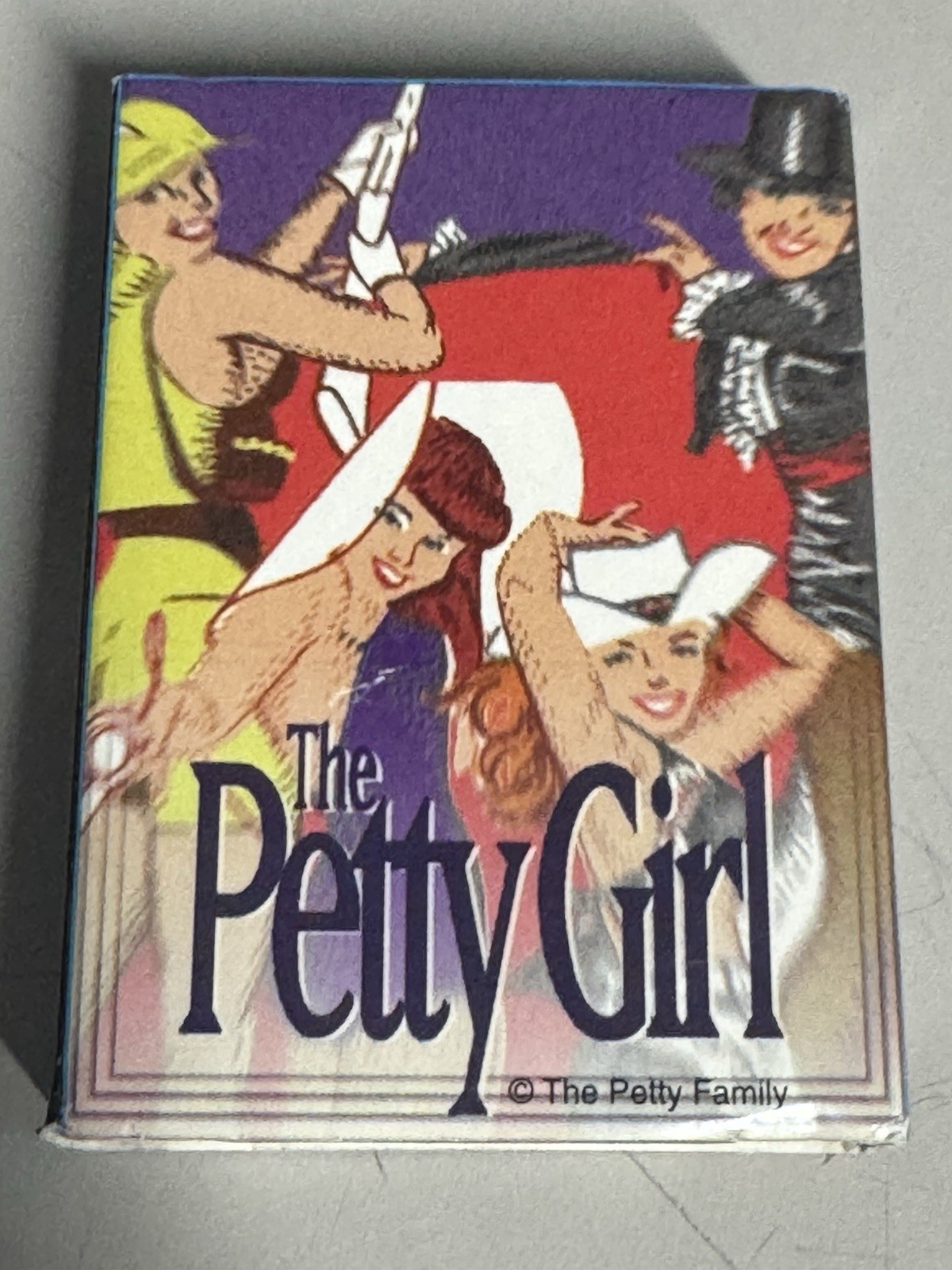 ZIPPO 2000 THE PETTY GIRL SERIES SHARPSHOOTER CHROME LIGHTER SEALED IN BOX C430