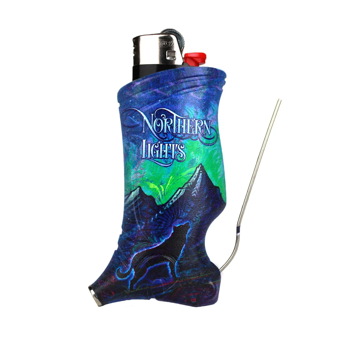 Toker Poker Lighter Sleeve Smoking Tool Bic – Strains- 5 Designs Available!