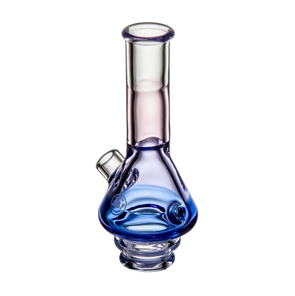 BigFun! Tricolor Pivot Dry Top SORBET PINK 2.6″ Handmade Borosilicate Glass