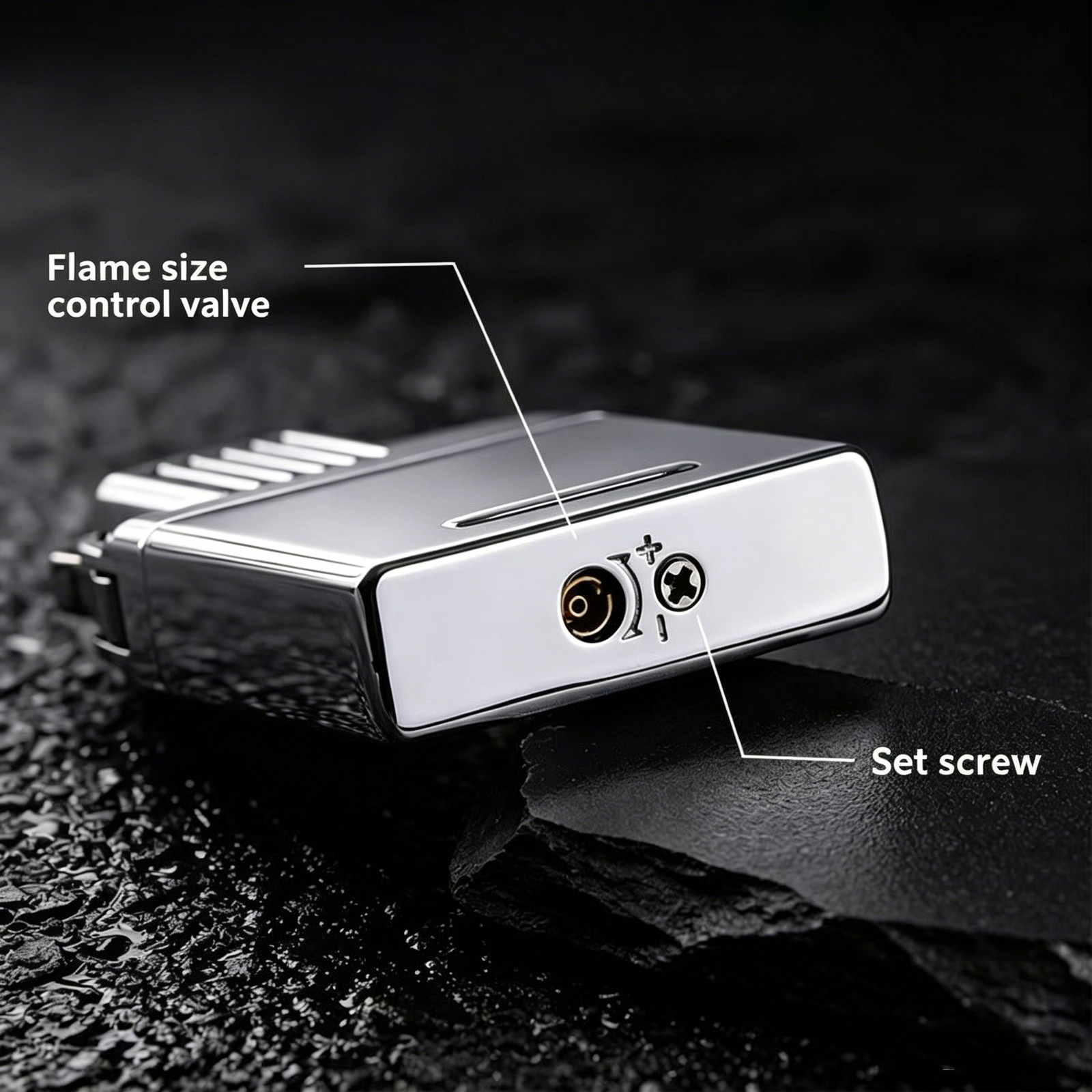 2-in-1 Jet Torch & Soft Flame Refillable Butane Lighter Insert For ZIPPO