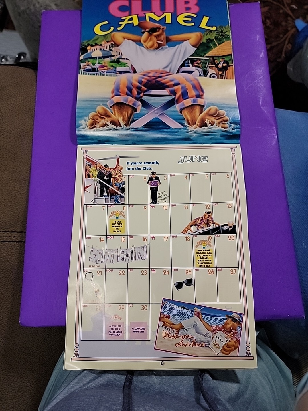 VINTAGE CAMEL CALANDER