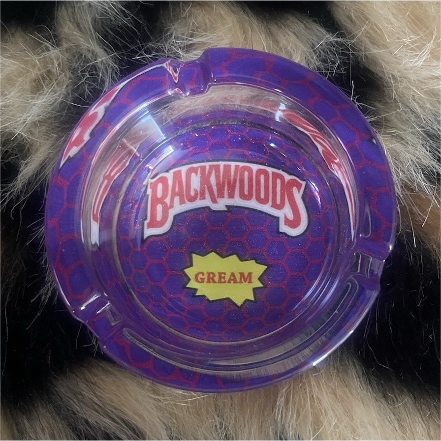 Backwoods Gream Rick and Morty Collectible Ashtray Purple Edition Gift